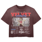 Small blue Don't Pretend Wash Tee by Velvet Errors, featuring casual fit and soft fabric with graphic print.