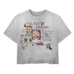 Velvet Errors Forever Stuck Wash Tee in soft fabric with a relaxed fit, featuring a subtle vintage wash and classic crew neckline.