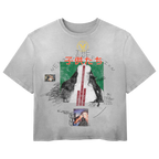 Small green Next Generation Wash Tee by Velvet Errors, showing front view with soft fabric and casual fit.