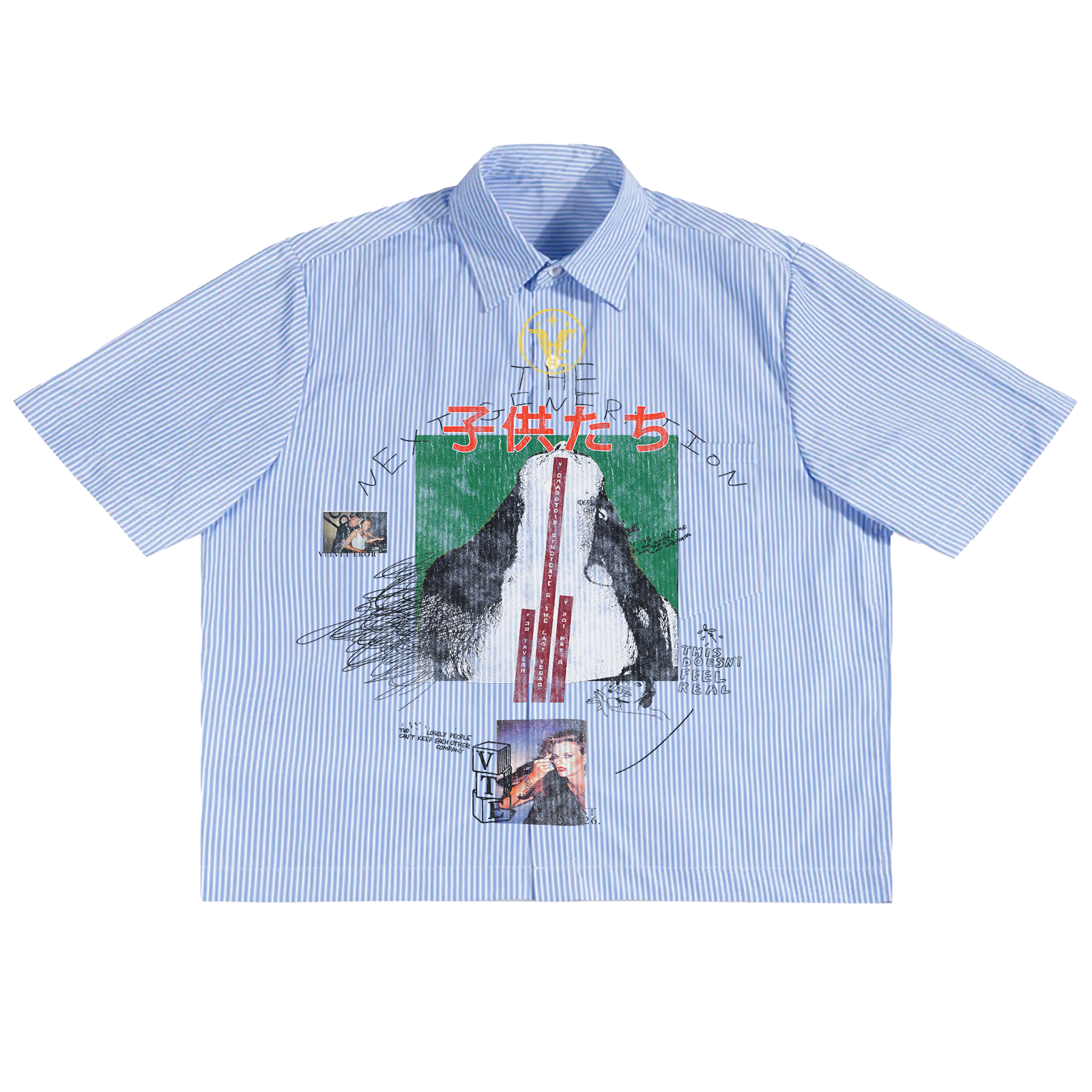 Velvet Errors Next Generation Button Up shirt in a stylish design, featuring a classic collar and button-down front.