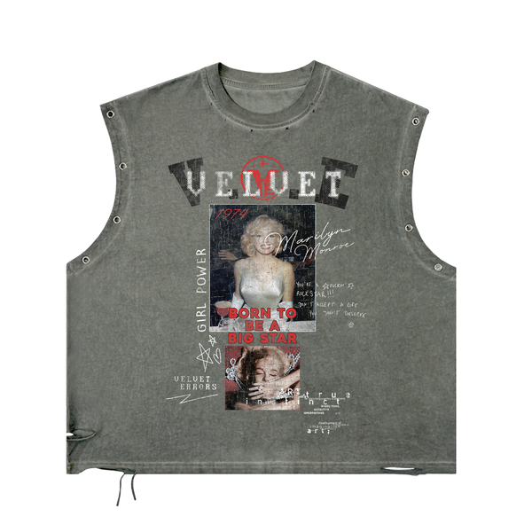 Velvet Errors Rockstar Utility Cut in small size, featuring durable fabric and versatile utility design.