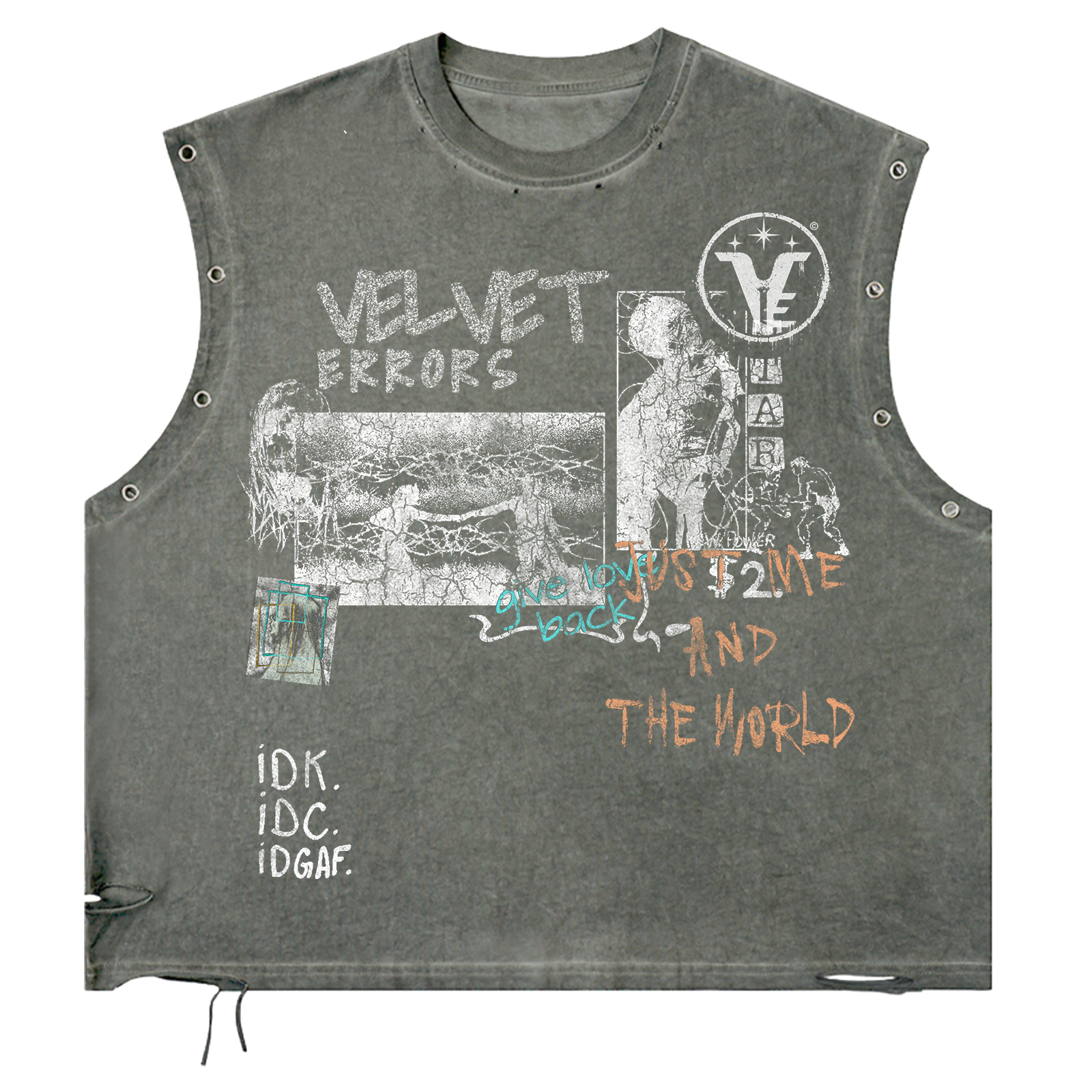 Velvet Errors Velvet Sins Utility Cut in black fabric with utility pockets, casual streetwear style.