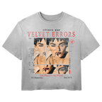 Small white Madonna Wash Tee by Velvet Errors, casual cotton t-shirt with graphic Madonna print, relaxed fit and soft fabric.