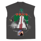 White sleeveless tee by Velvet Errors featuring a modern design, casual fit, and soft fabric ideal for everyday wear.