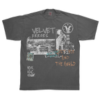 Velvet Sins Tee - Grey