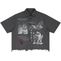 Decay Distress Button Up