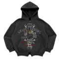 True Lies Zip Up - Black