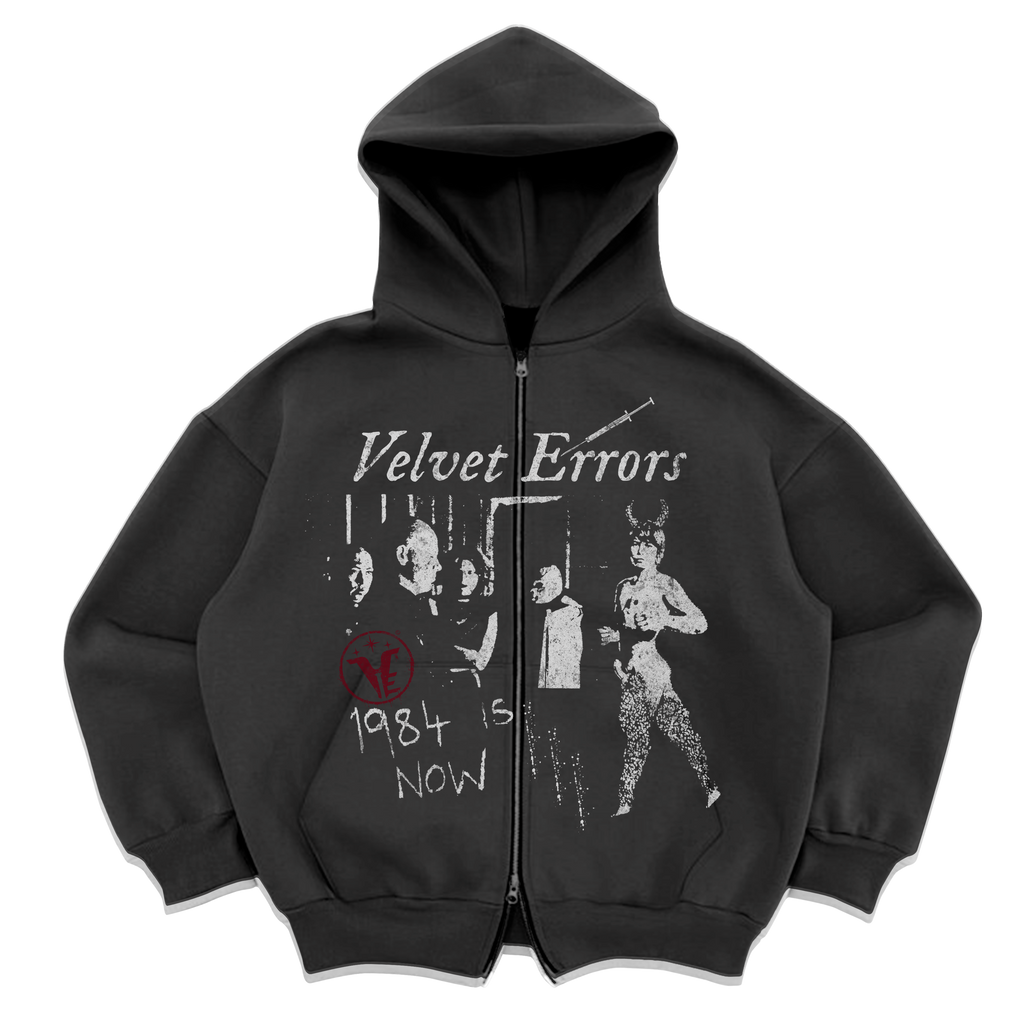 1984 Zip Up - Black