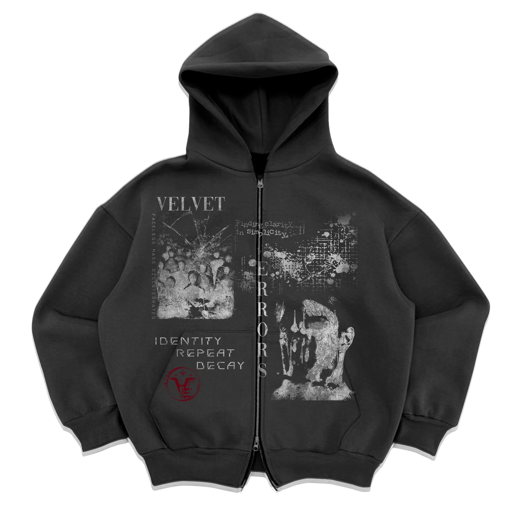 Decay Zip Up - Grey