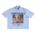 Unbothered Button Up - Blue Stripe