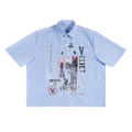 Prototype 23 Button Up - Blue Stripe