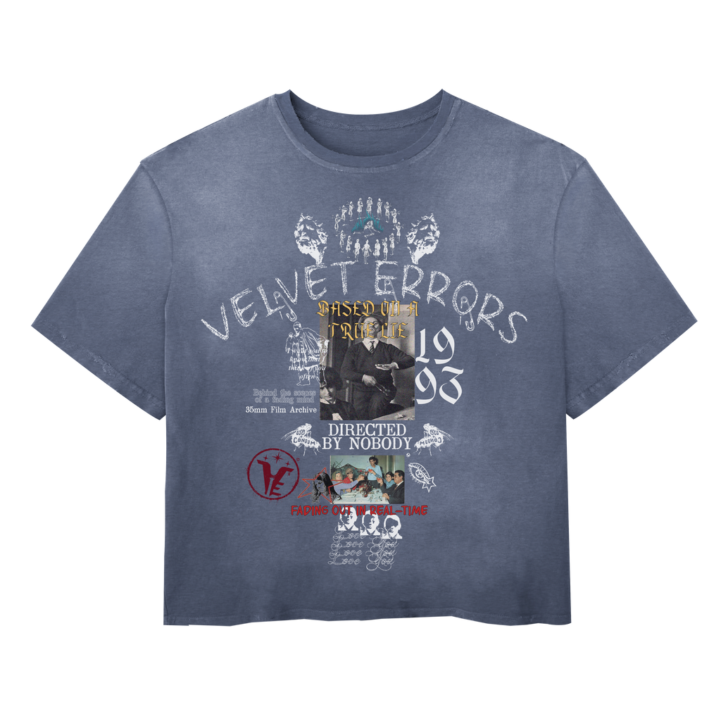 True Lies Tee - Blue