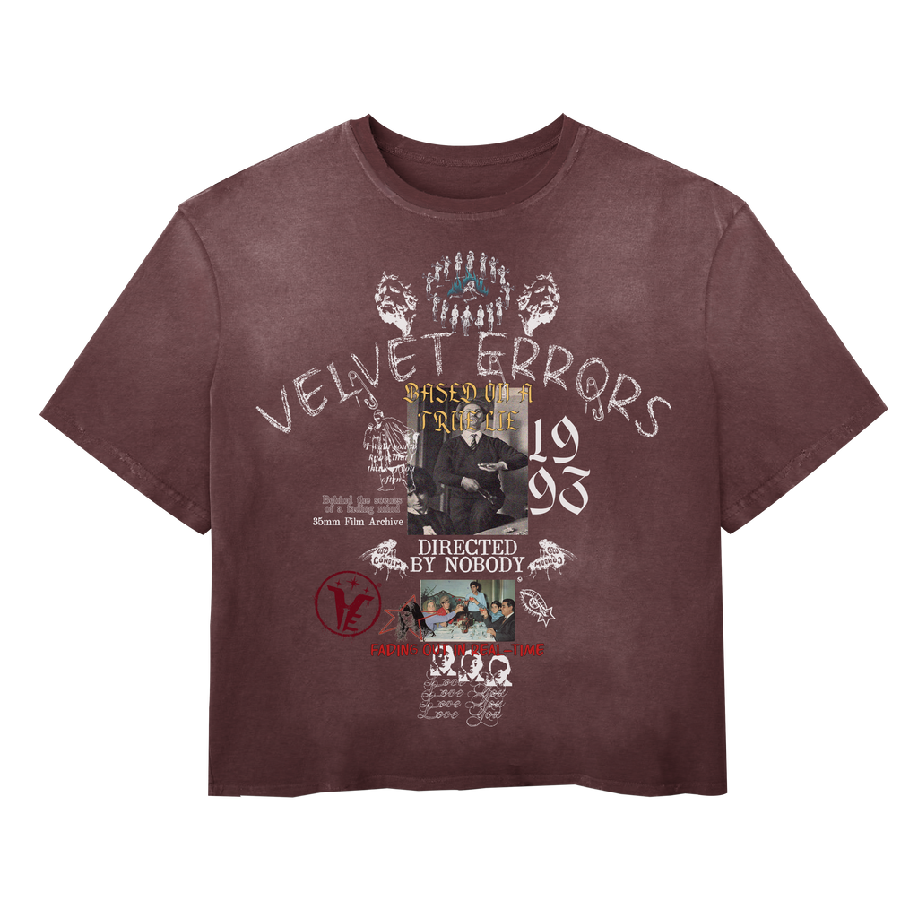 True Lies Tee - Maroon