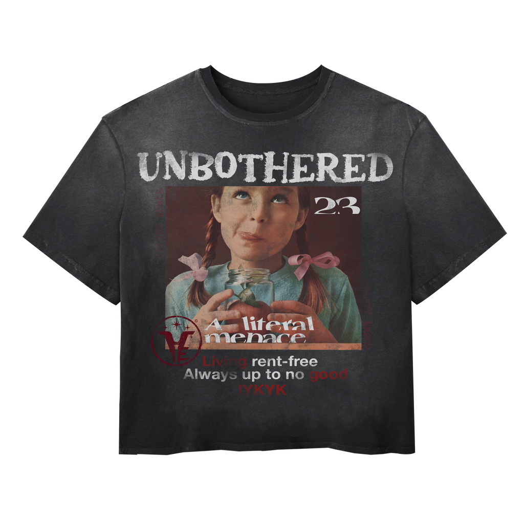 Unbothered Tee - Black