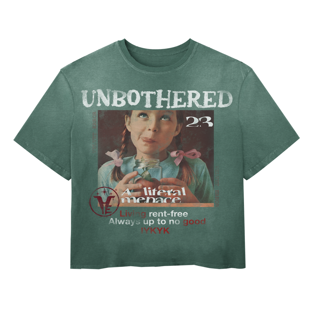 Unbothered Tee - Green
