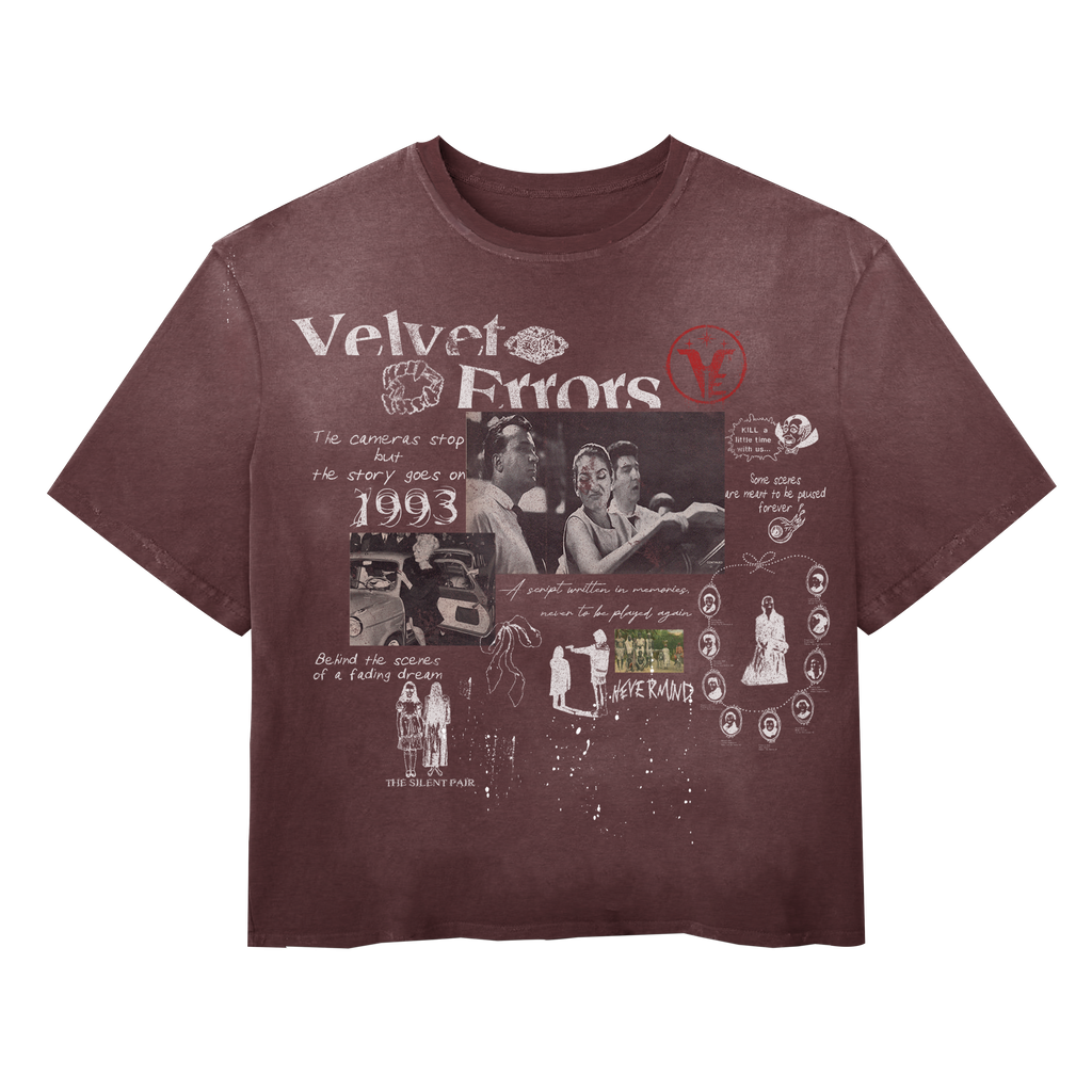 Fade Out Tee - Maroon