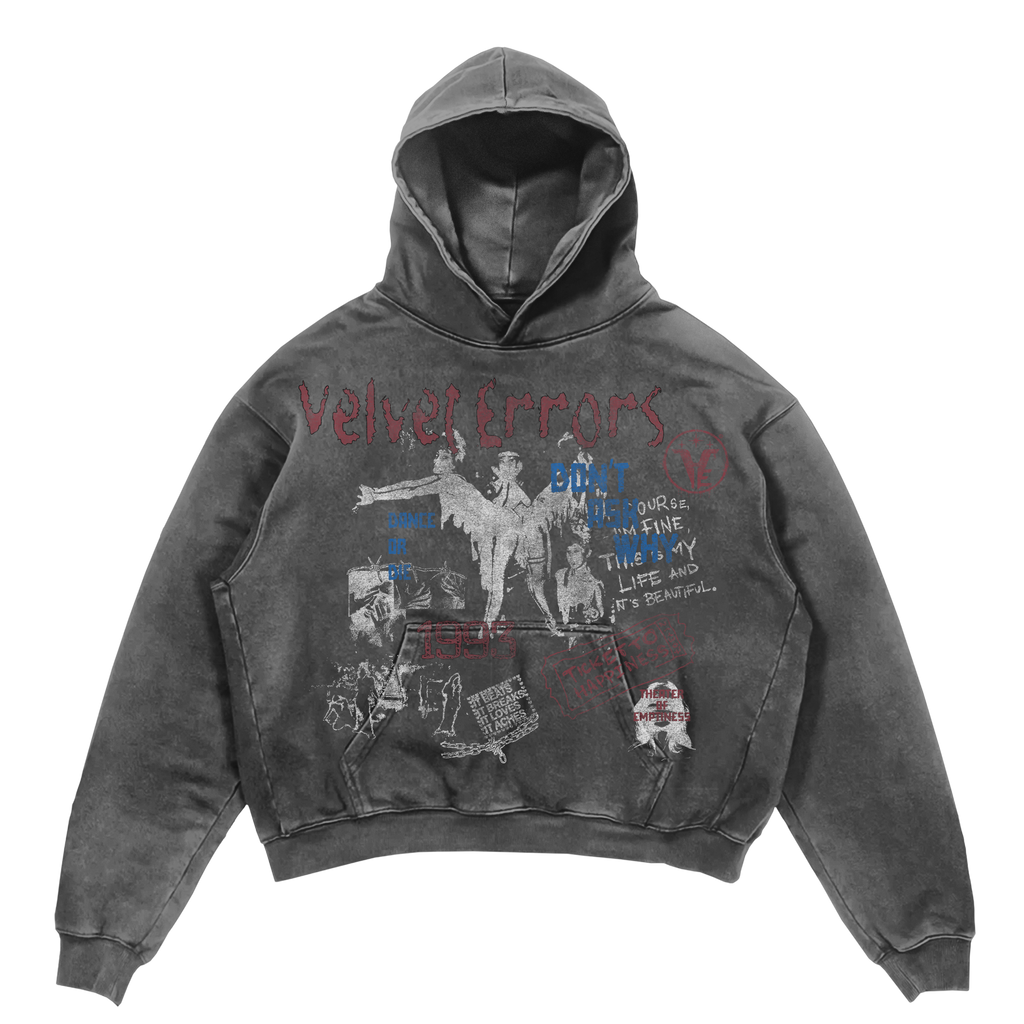 Dance or Die Hoodie - Grey