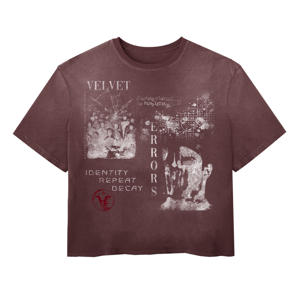 Decay Tee - Maroon