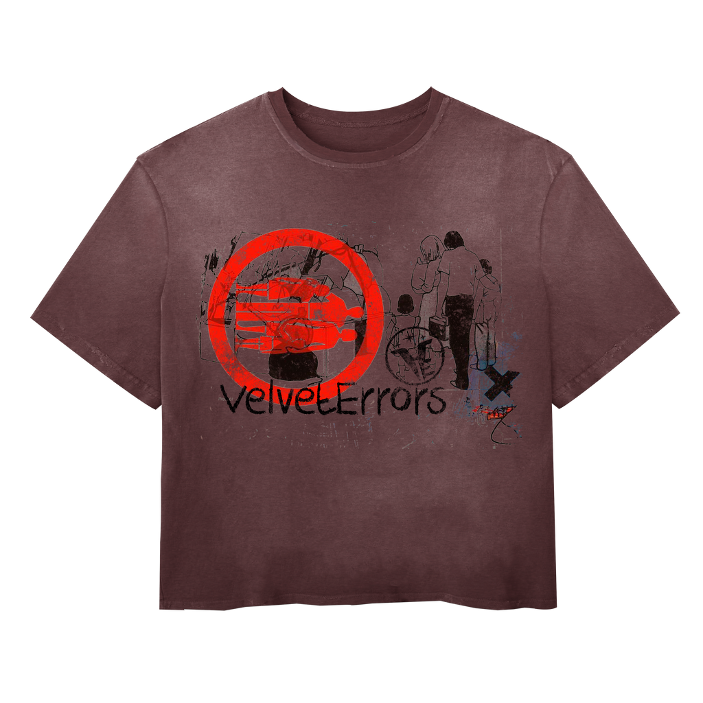 Fragments Tee - Maroon