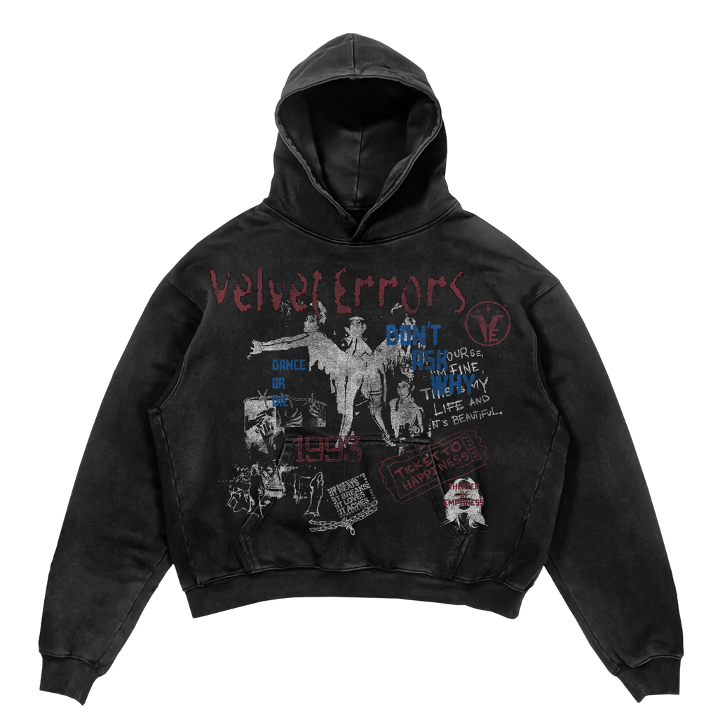 Dance or Die Hoodie - Black