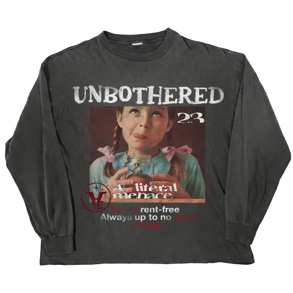 Unbothered Long Sleeve - Black